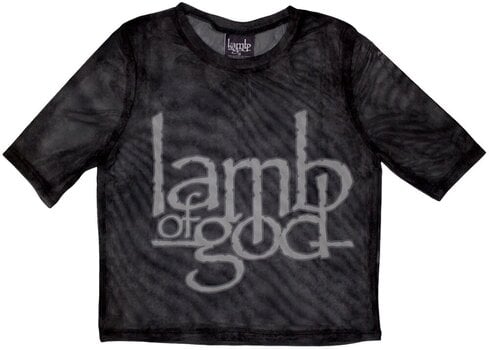 Camiseta de manga corta Lamb Of God Camiseta de manga corta Logo Ladies Black XS - 1