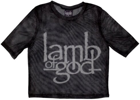Tricou Lamb Of God Logo Black L Damă Tricou - 1