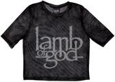 Lamb Of God Logo Black XL Sieviešu T-krekls