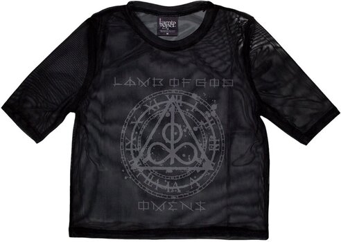 T-Shirt Lamb Of God Omens Clock Black L Damen T-Shirt - 1