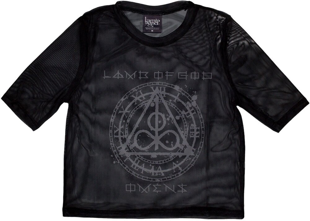 Košulja Lamb Of God Omens Clock Black XL Ženske Košulja