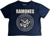 Ramones Presidential Seal Denim Blue S Naiste T-särk