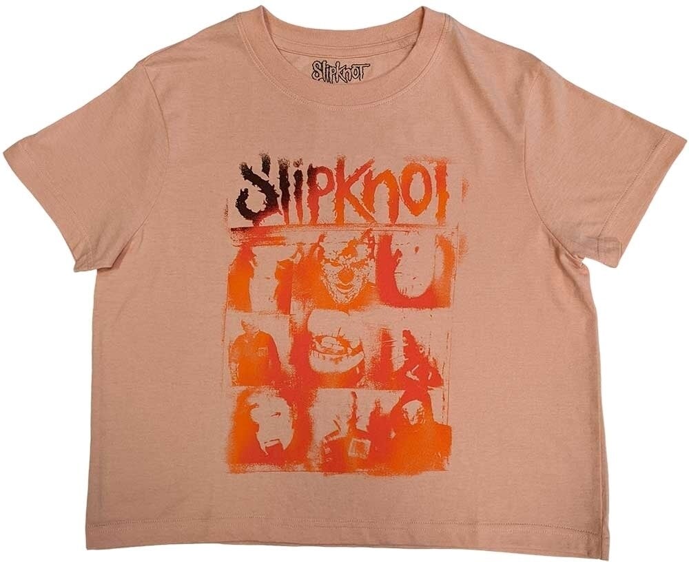 Slipknot Tričko The End, So Far Faces Grid Ladies Pink XL