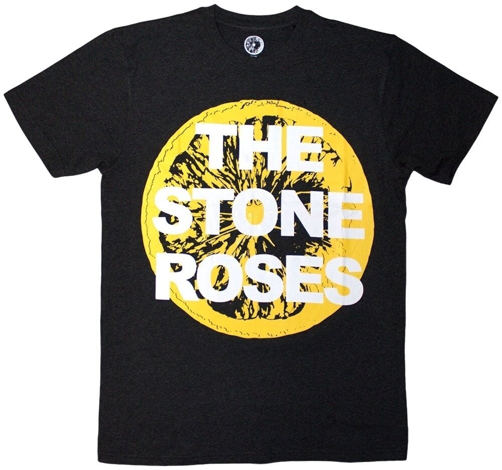 Camiseta de manga corta The Stone Roses Large Lemon Charcoal Grey L Camiseta de manga corta