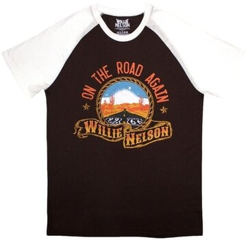 Majica Willie Nelson Majica Route 66 Unisex White S - 1