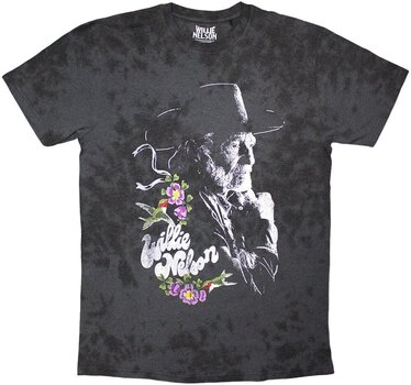 Košulja Willie Nelson Floral Black S Košulja - 1