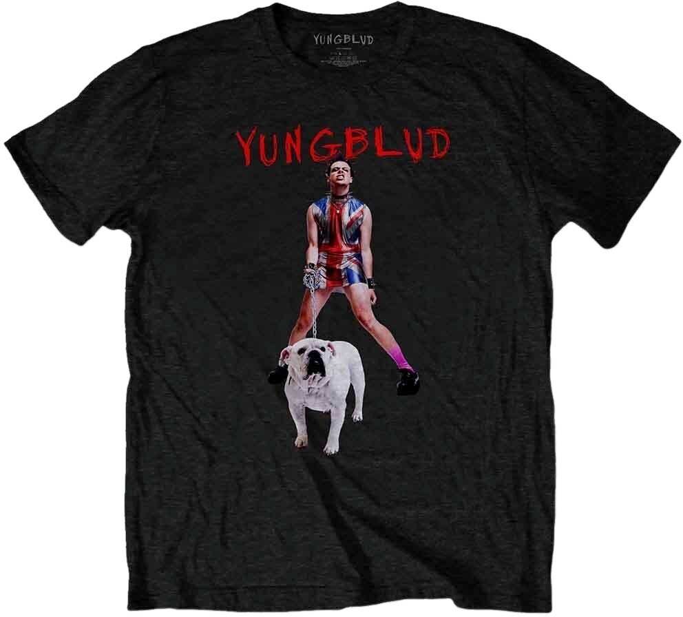 T-shirt Yungblud Strawberry Lipstick Black XL T-shirt