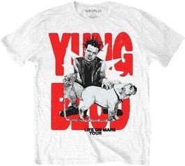 T-shirt Yungblud Life on Mars Tour White XL T-shirt