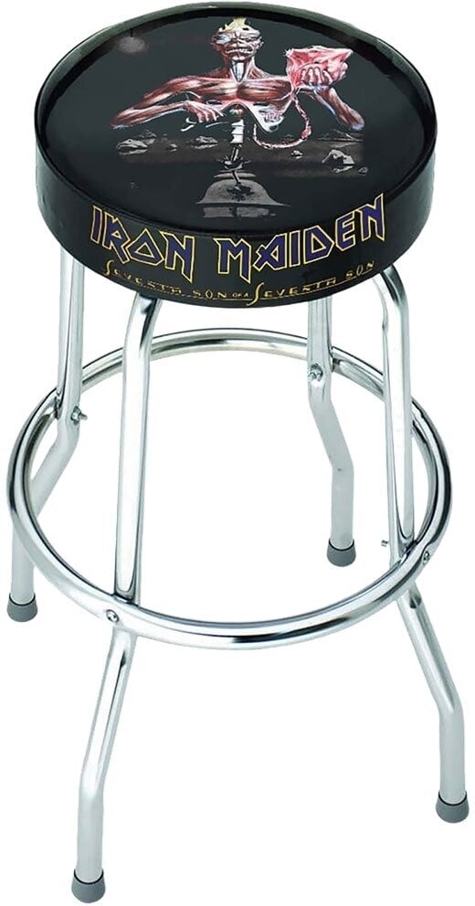 Iron Maiden Seventh Son Barová stolička