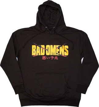 Hoodie Bad Omens Samurai Woman (Back Print) Black 2XL Hoodie - 1