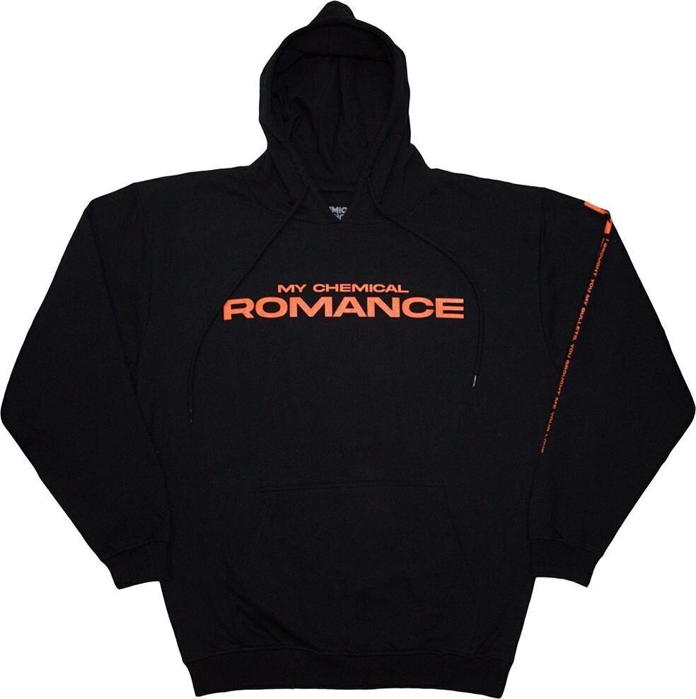 Hoodie My Chemical Romance Romance Bullets (Back Print) Black L Hoodie