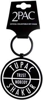 Muzikos pakabukas 2Pac Trust Nobody Keychain - 1