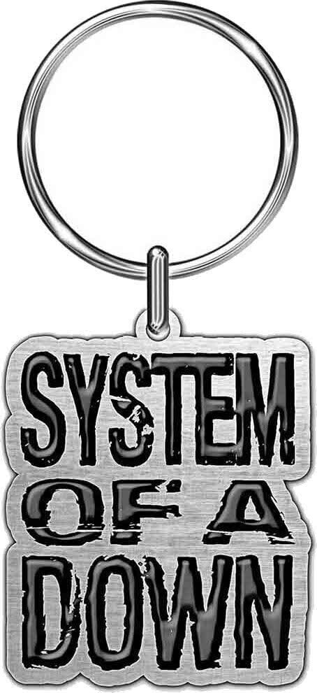 Musikanhänger System of a Down Logo Schlüsselanhänger