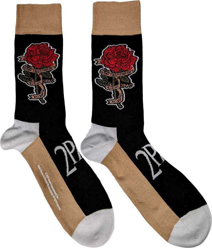 Nogavice 2Pac Nogavice Rose Black 40-45