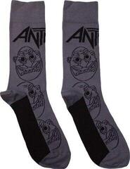 Socken Anthrax Socken Faces Pattern Mono Charcoal Grey 40-45