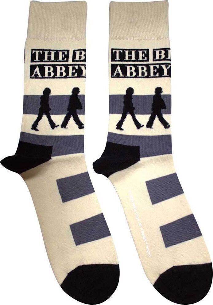 Socks The Beatles Socks Abbey Road Crossing Natural 36-40