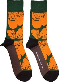 Calzini The Beatles Calzini Rubber Soul Text Repeat Green 40-45 - 1