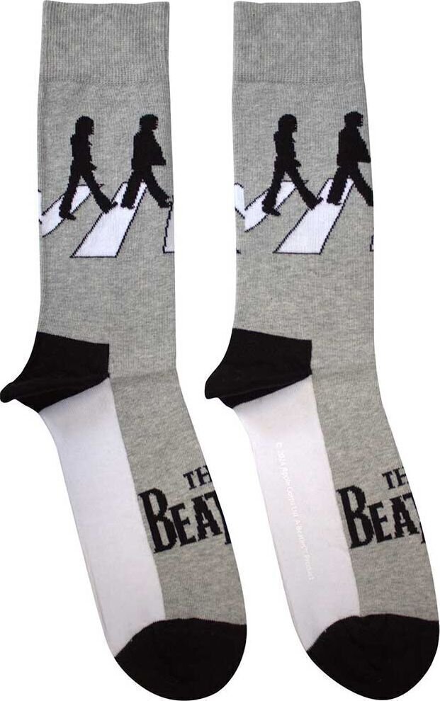 Sokken The Beatles Abbey Road Silhouettes Grey 40-45 Sokken