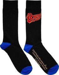 Ponožky David Bowie Ponožky Logo Blue Contrast Black 39-45