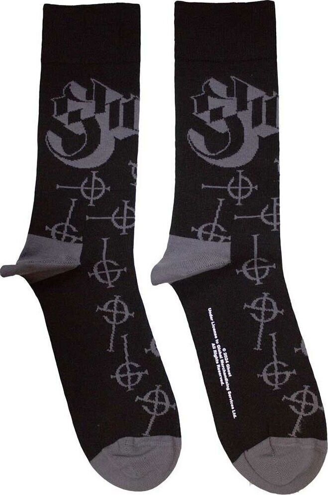 Șosete Ghost Symbol Pattern Black 36-40 Damă Șosete