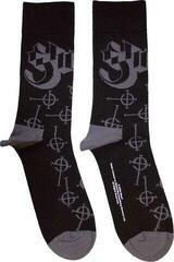Socks Ghost Socks Symbol Pattern Black 36-40
