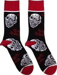 Socks Iron Maiden Socks Eddie Skulls Black 36-40