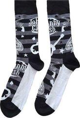 Чорапи Johnny Cash Чорапи Guitars 'n Guns Black, White & Grey 40-45