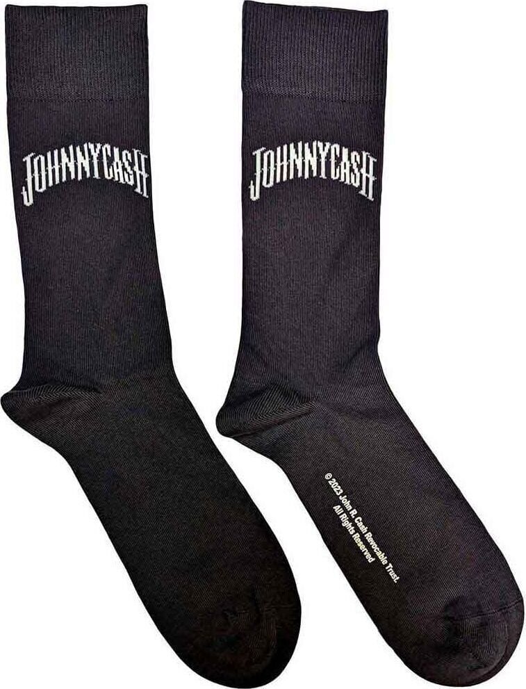 Čarape Johnny Cash Man In Black Logo Charcoal Grey 40-45 Čarape