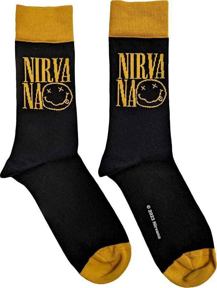 Șosete Nirvana Logo Stacked Black 36-40 Damă Șosete
