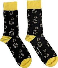 Socks Nirvana Socks Outline Happy Faces Black 36-40