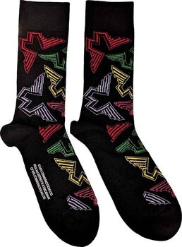 Čarape Paul McCartney Wings Logos Black 40-45 Čarape - 1