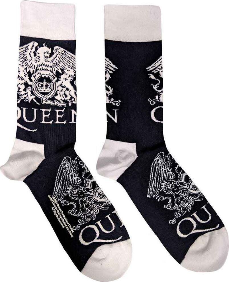Socks Queen Socks White Crests White 36-40