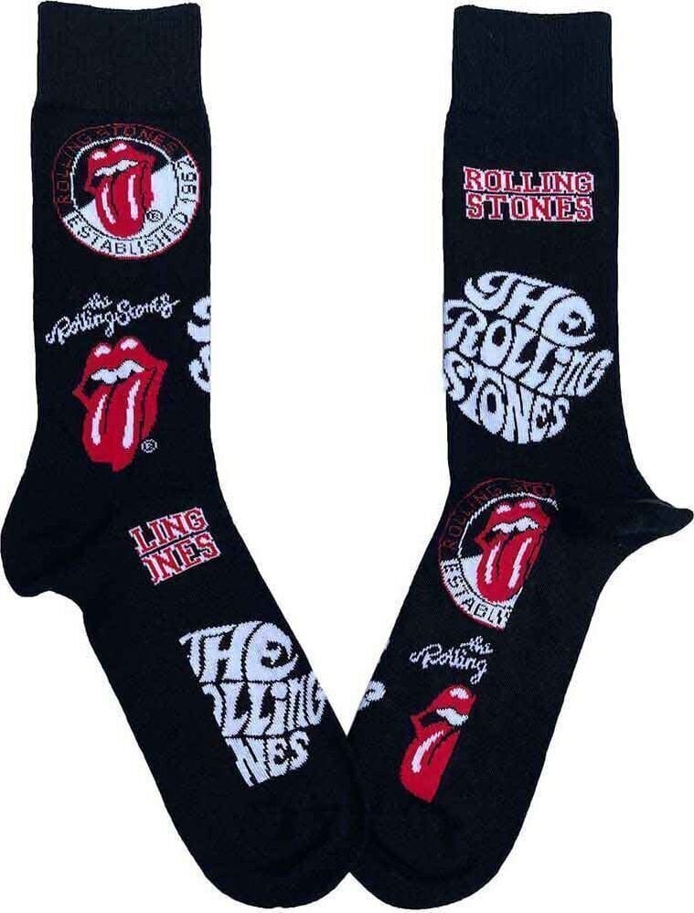 Sukat The Rolling Stones Sukat Logos Black 36-40