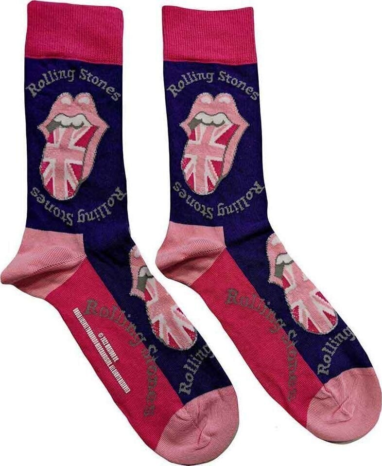 Șosete The Rolling Stones UK Tongue Purple 40-45 Șosete