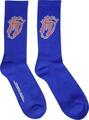 The Rolling Stones Doodle Tongue Blue 40-45 Socken