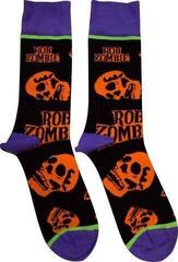 Чорапи Rob Zombie Чорапи Orange Skulls Black 40-45