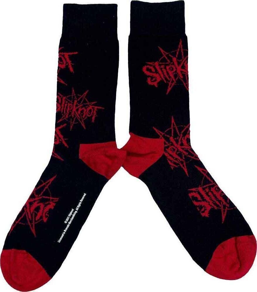 Slipknot Ponožky Logo & Nonagram Black 40-45
