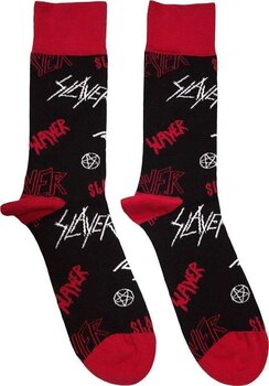 Strumpor Slayer Logos Pattern Black 40-45 Strumpor - 1