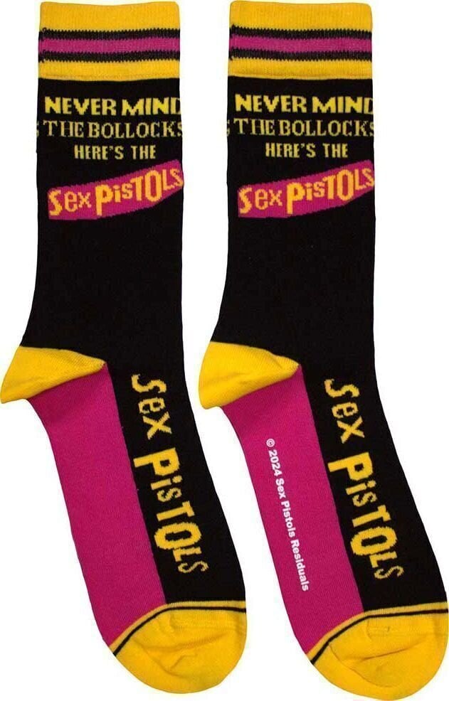 Ponožky Sex Pistols Ponožky NMTB Stripes Black 36-40