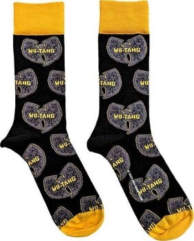 Čarape Wu-Tang Clan Grey Logos Black 40-45 Čarape - 1