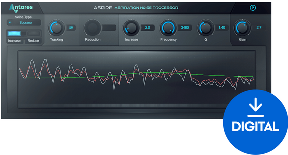 Oprogramowanie studyjne Plug-In efekt Antares Aspire (Produkt cyfrowy) - 1