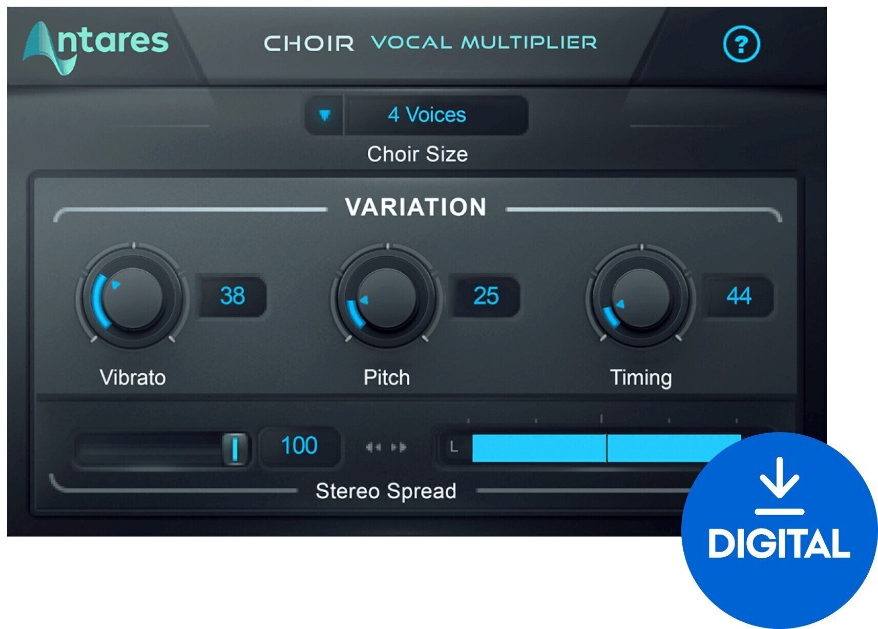 Oprogramowanie studyjne Plug-In efekt Antares Choir (Produkt cyfrowy)