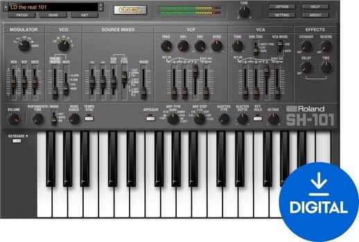 VST Instrument Roland SH-101 KEY (Digitaalne toode) - 1