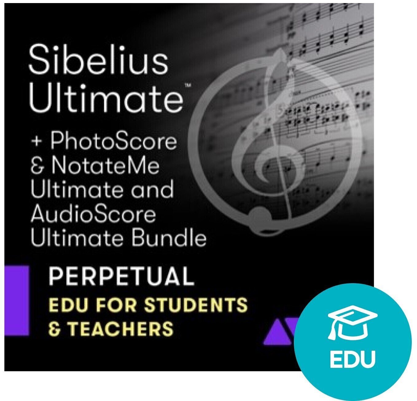 Notačný software AVID Sibelius Ultim Perpetual EDU Student/Teacher w/ PS (Digitálny produkt)