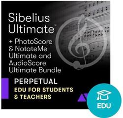 Kottázó program AVID Sibelius Ultimate Perpetual New License & Pscore + Ascore + NotateMe for Students & Teachers (Digitális termék)
