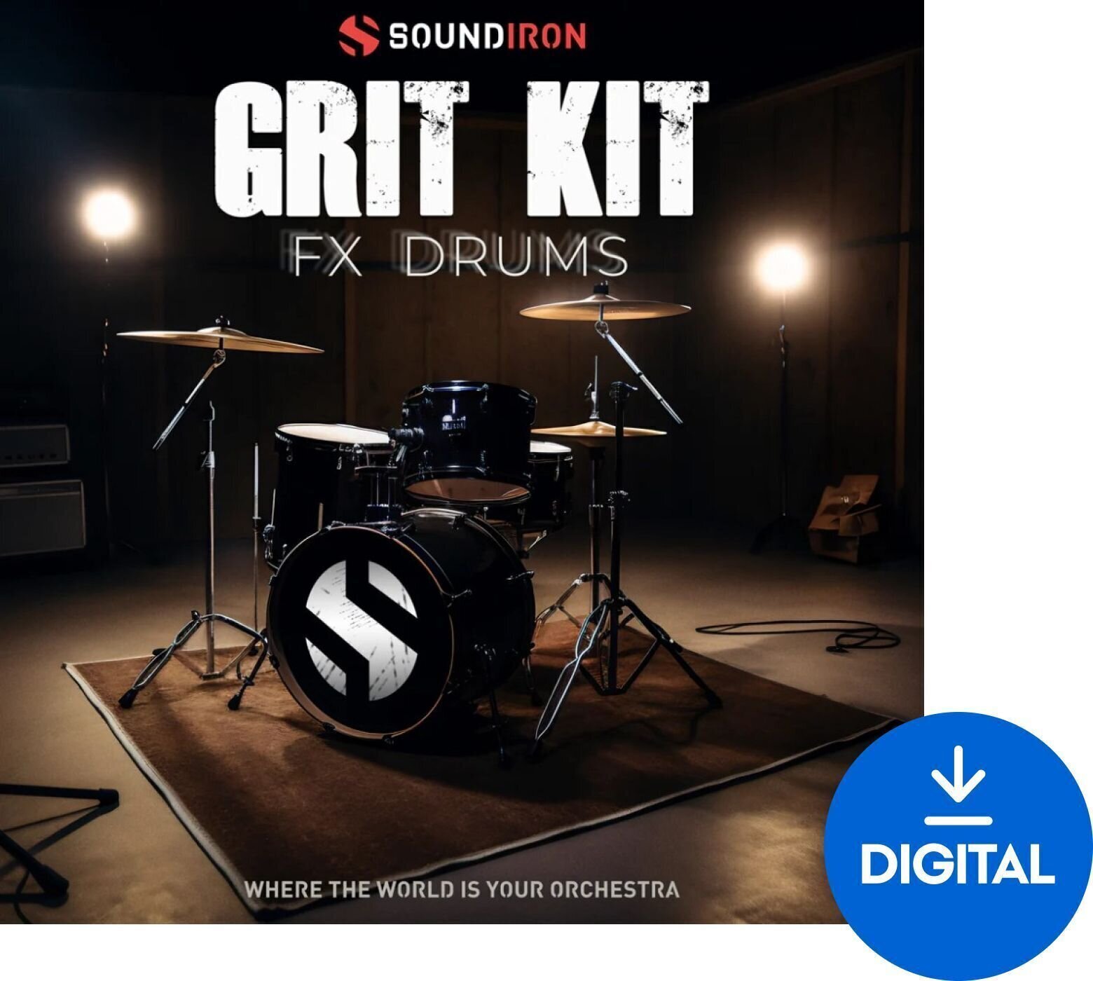Библиотека със звукови ефекти Soundiron Grit Kit (Дигитален продукт)