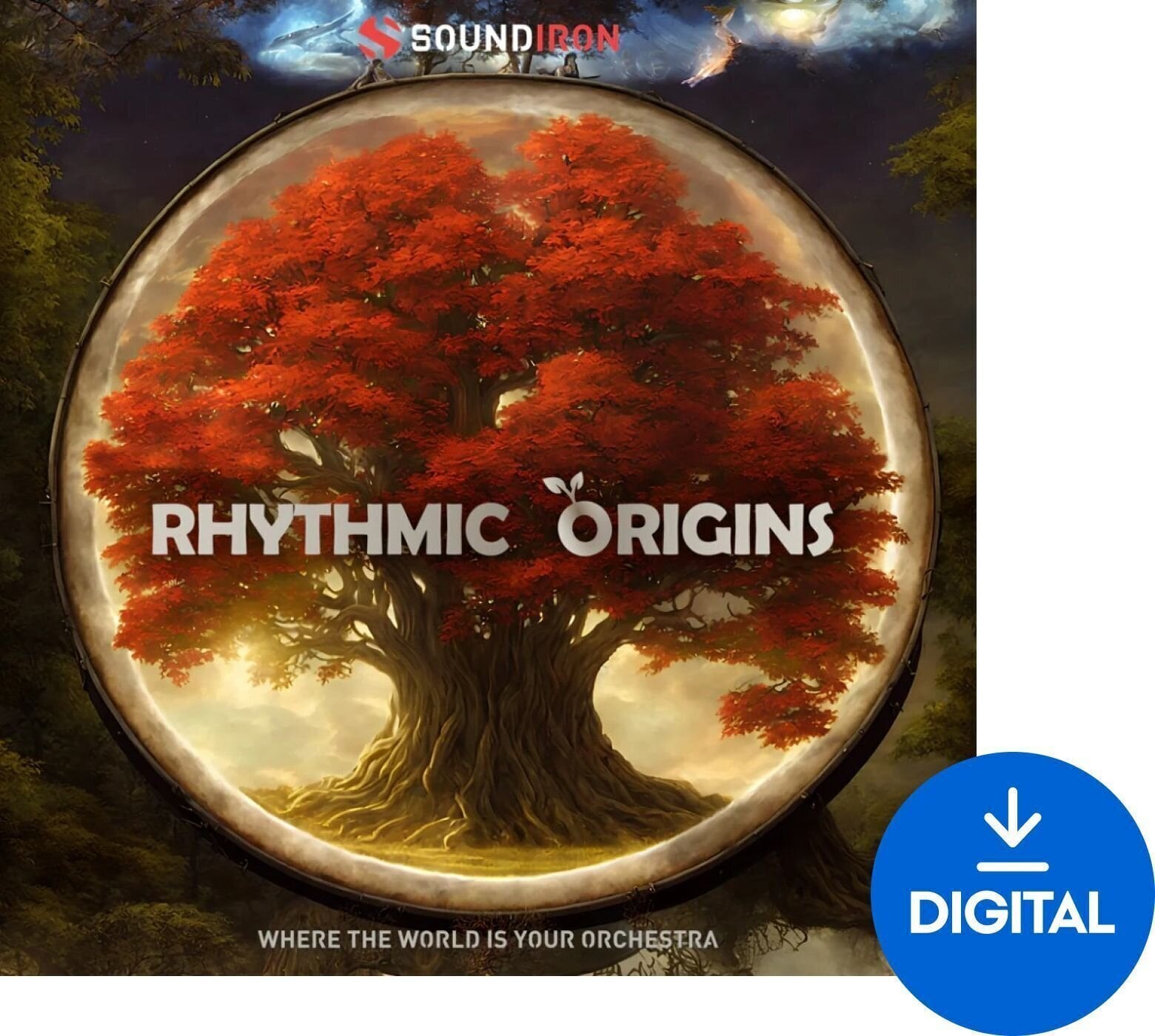 Sample/lydbibliotek Soundiron Rhythmic Origins (Digitalt produkt)