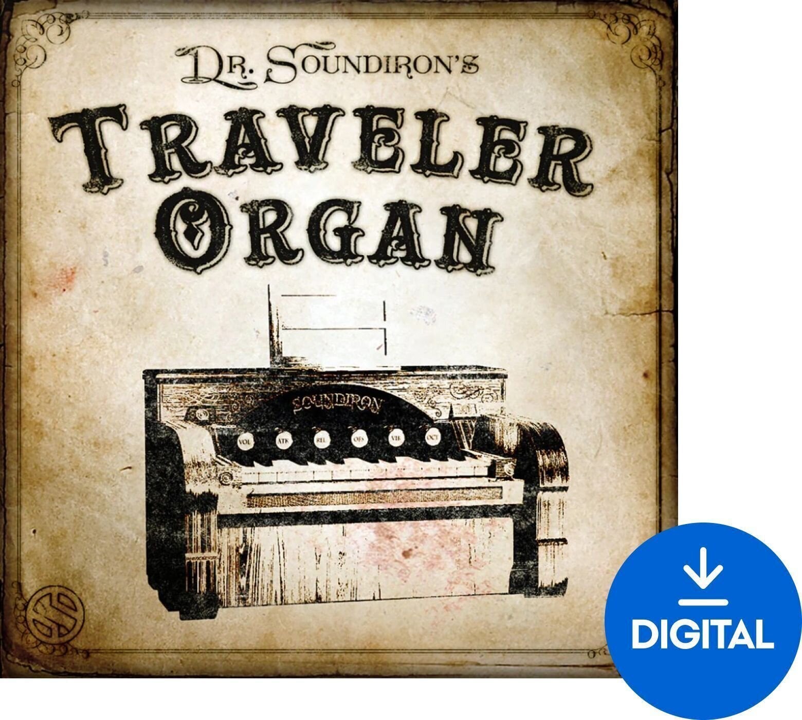 Zvočna knjiga za sampler Soundiron Traveler Organ (Digitalni izdelek)