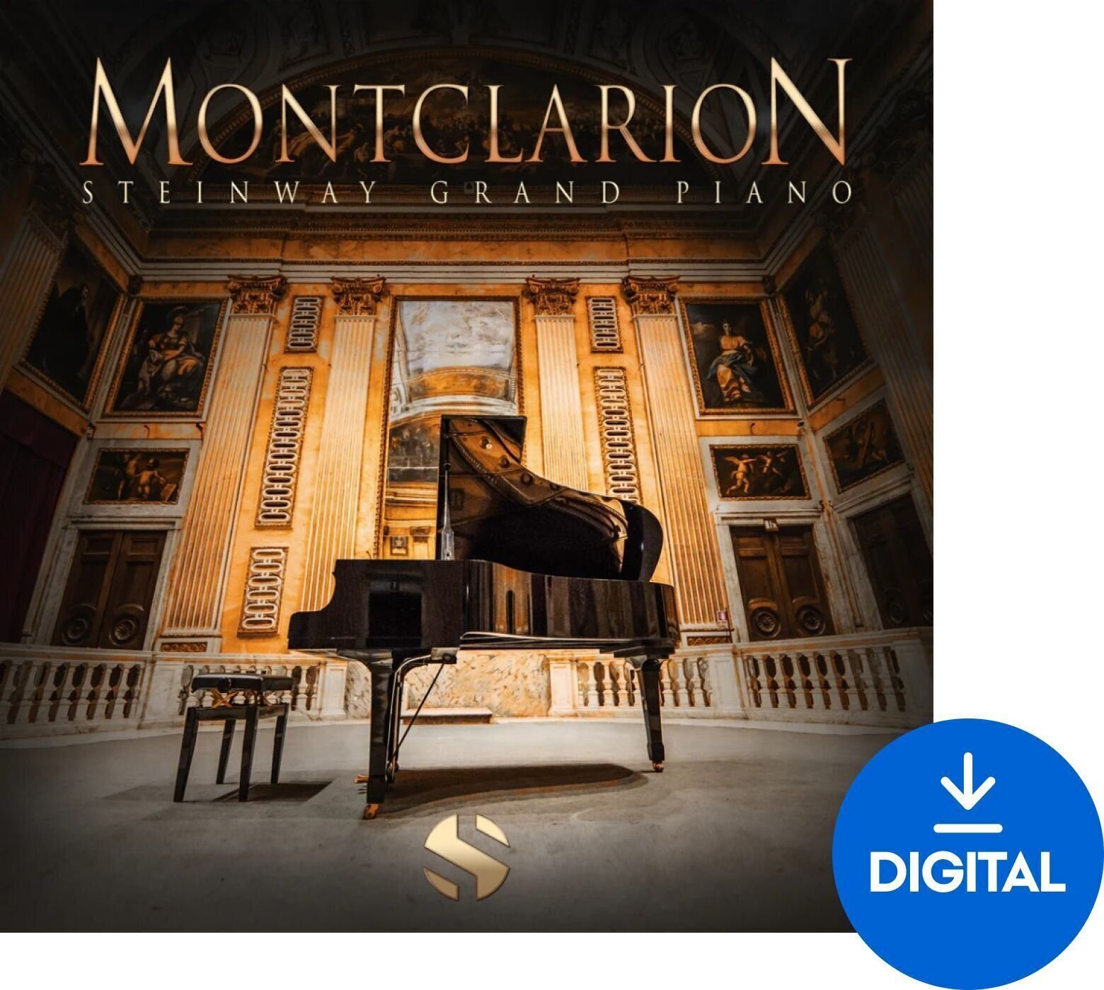 Bibliotecă de sunet pentru samplere Soundiron Montclarion Hall Grand Piano (Produs digital)