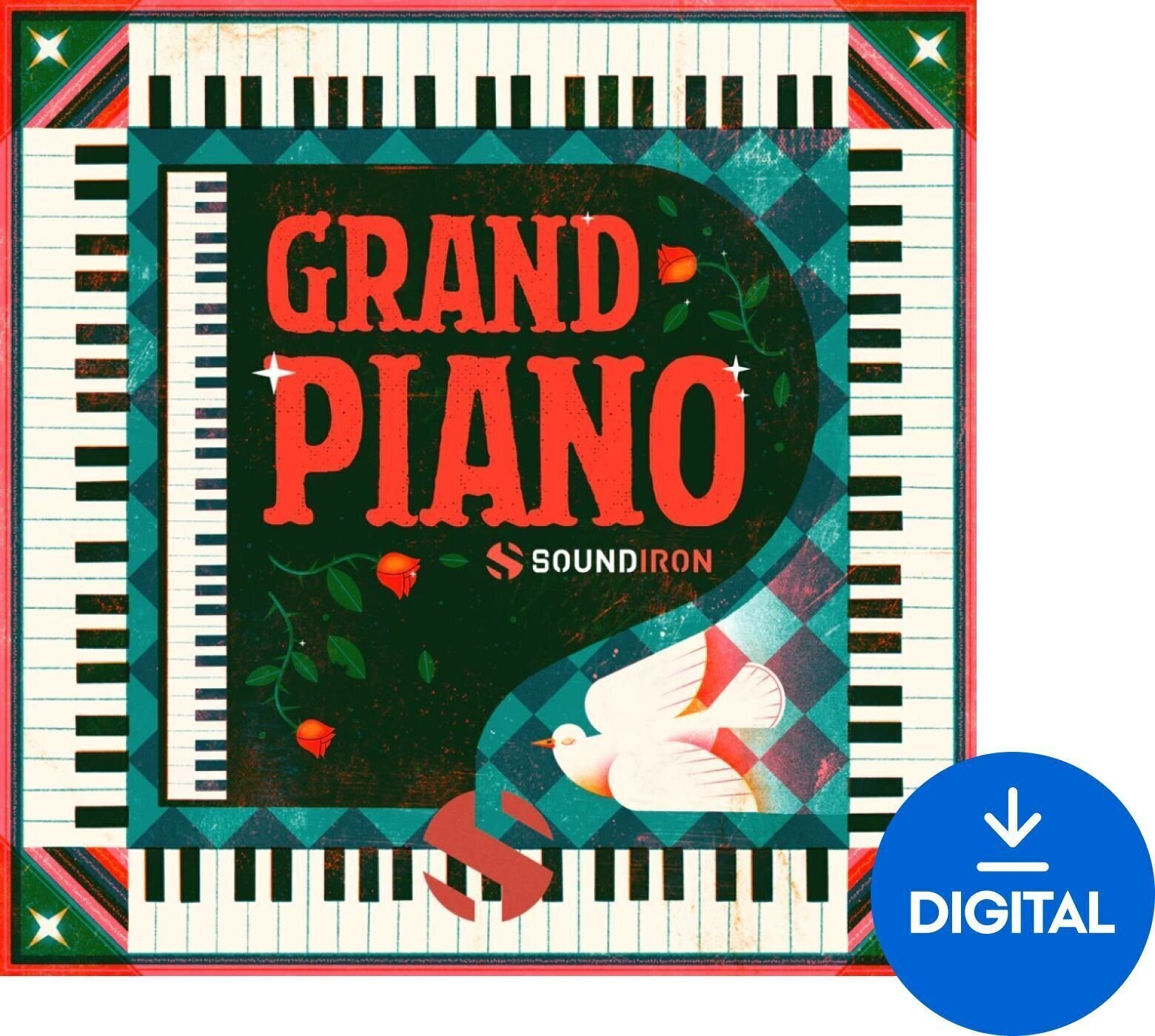 Banques de sons et samples Soundiron Iron Pack 1 - Grand Piano (Produit numérique)